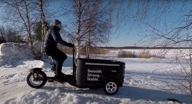 可承重255公斤，芬兰OUCA推出货用、休闲多功能三轮电动自行车