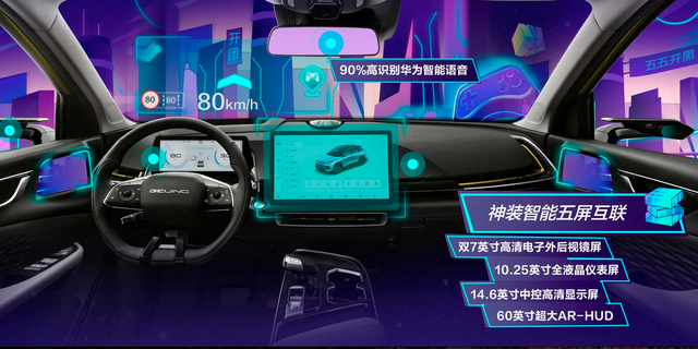 搭载华为鸿蒙智能座舱，北京魔方能否成为北京汽车的翻身之作？
