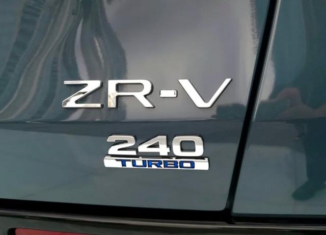 比CR-V短53mm，却便宜两万！全新本田ZR-V：最低配就是最好的选择
