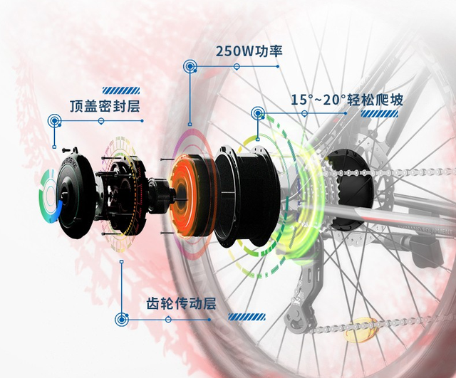 凤凰589电动自行车测评：搭载26微暇轮毂，7级变速，续航达380千米