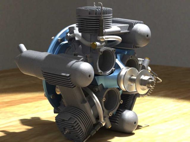 发动机悬置系统（发动机支架）3D模型 Solidworks设计