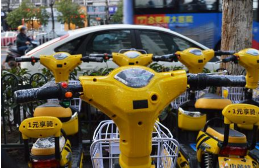 合肥：同享电动车“小黄峰” 上街 年末投放10万辆