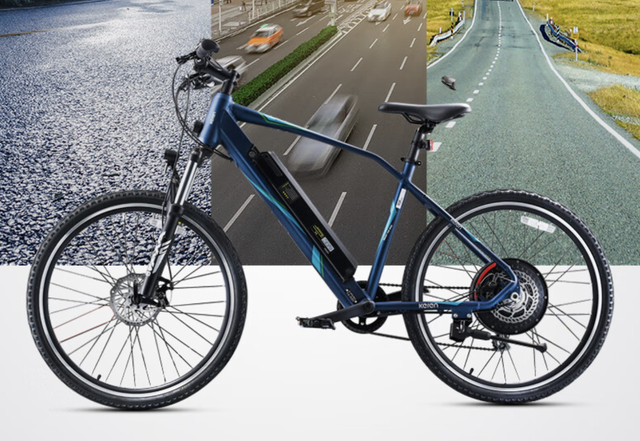 爱拜客电动自行车测评：26微暇轮毂+8级变速，助力续航400km