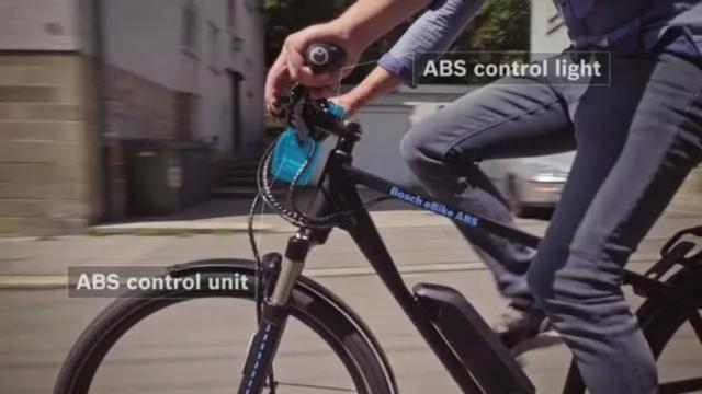 电动自行车也有ABS？BOSCH推出两轮防抱死系统！