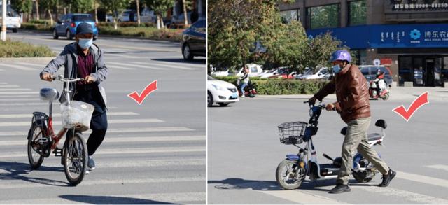 既违法又危险！电动自行车如何正确横过机动车道，划重点→