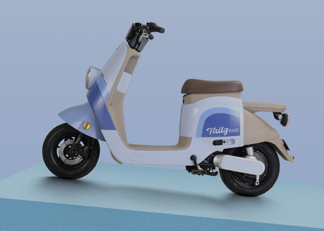 台铃推出一款电动自行车，造型Q萌，骑行舒适，适合城市上班用！
